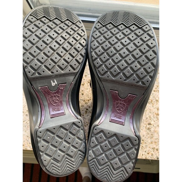 Ariat Shoes Womens 7 B Brown Sutter Clogs Leather Slip On Casual Comfort Low Top - Picture 5 of 8